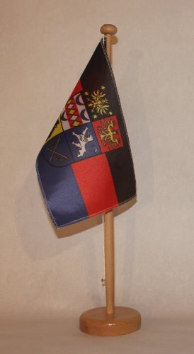 Buddel Bini Ostfriesland Ost Friesland Tischflagge 15x25 cm in Profiqualität, nur Tischflagge