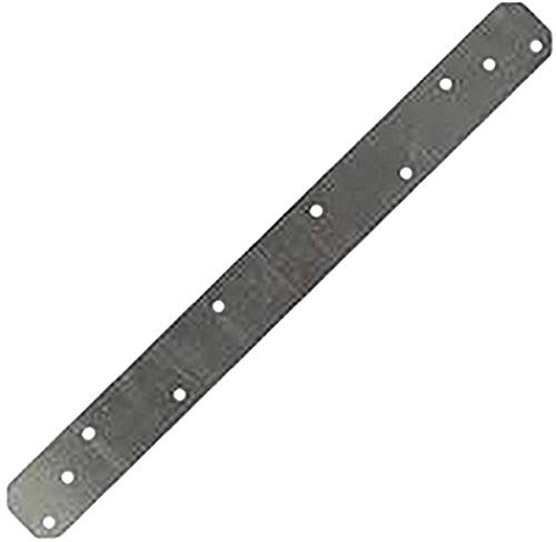 Simpson Strong-Tie LSTA12 Light Strap Tie - 1-1/4 in. x 12 in., Heavy Duty 20-Gauge Steel Construction, Zinc Galvanized Finish, Resists Wind & Seismic Forces