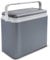Große 24-Liter-Kühlbox, Camping, Strand, Lunch, Picknick, für isolierte Speisen + 2 Kühlakkus, grau, Cooler Box