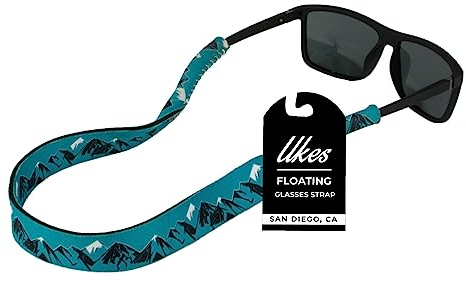 Ukes Schwimmender Neopren-Sonnenbrillenriemen – verstellbar und rutschfester Halter für Brillen – universelle Passform