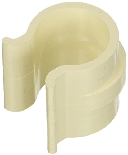 Maniver Clips ARC110 de plástico perforado para invernadero, Ø 25 mm, 10 piezas, blancos