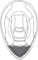 AGV Unisex-Adult Wind Protector K3 SV S Motorrad Helm, (XS-MS), N