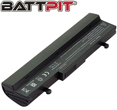 BattPit Batteria per Portatile Asus AL31-1005 AL32-1005 PL32-1005 ML31-1005 ML32-1005 TL31-1005 Eee PC 1001HA 1001P 1001PX 1005HA 1005PX 1005PE 1101HA - [6 Celle/4400mAh/48Wh]
