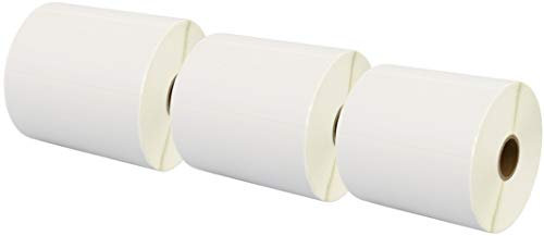 3 Rollen 100mm x 50mm Thermodirekt-Etiketten kompatibel für Zebra GK420d GK420t GC420d GX420d GX420t GC420t GX430t GT800 LP2844 TLP 2844 Citizen CL-S521 CL-S621 CL-S631 (1000 Etiketten pro Rolle)