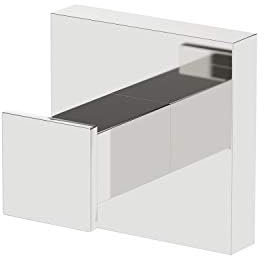 Architeckt® Bathroom Hooks - Towel & Robe Hooks, Wall Mounted, Chrome Finish, Waterproof for Kitchen & Bathroom, Silver