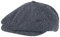Brixton Herren Brood Snap Cap Beret, GREY/BLACK, M EU