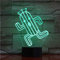 LED-Lampe Final Fantasy Cactilio, Farbwechsel, USB, Nachtlicht und Dekoration