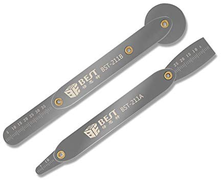 /G Meilleur BST211A / 211B Outil Universel d'ouvreur de réparation de téléphone Portable en métal démonter Le Pied de biche métal Acier Levier pour Ensemble d'outils à Main de téléphone Portable