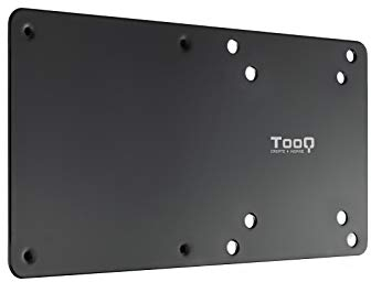 TOOQ TCCH0007-B - Supporto VESA in metallo per Mini PC/NUC/Barebone, Nero