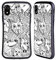 Head Case Designs Offizielle Mad Dog Art Gallery Hundeleben Schwarz und Weiss Doodle Hybride Handyhülle Hülle Huelle kompatibel mit Apple iPhone XR