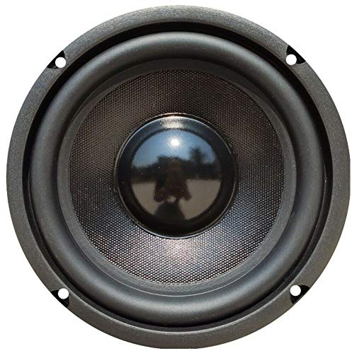 MASTER AUDIO 1 subwoofer MA16W/4+4 da 16,5 cm 165 mm 6,5 150 watt rms 300 watt max doppia bobina 4+4 ohm dual voice coil sospensione in gomma, 1 pezzo