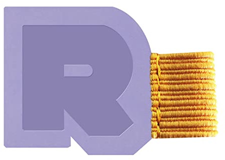Rhodia 194205C Stiftehalter Stiftschlaufe selbstklebend 4x3cm Iris