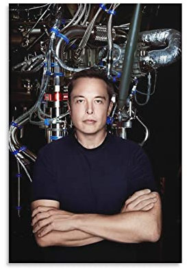 Elon Musk Poster Büroposter (14), 30 x 45 cm