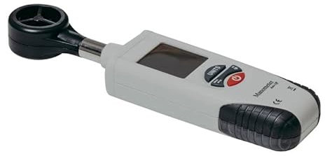 Digitales Anemometer mit Temperaturerfassung