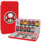 TIKOdirect Game Card Case for Nintendo Switch/SD Cards, Storage 24 Switch Game Cards Portable Holder Pretty Cute Hard Shell with Magenic Closure, Red