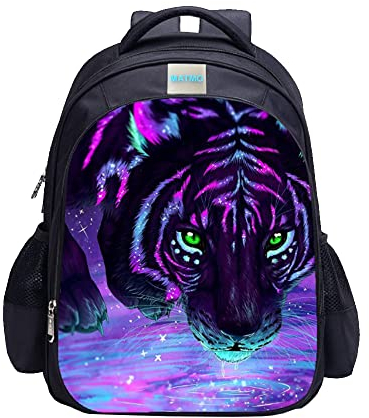MATMO Dinosaurier-Rucksack, Dinosaurier-Rucksäcke für Jungen, Schulrucksack, Kinder, Büchertasche, Tiger Rucksack 22-8, One_Size, Cartoon