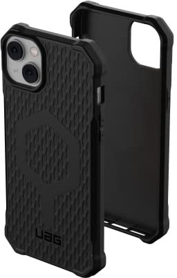 URBAN ARMOR GEAR UAG Designed for iPhone 14 Plus Case Black 6.7 Essential Armor Built-in Magnet Compatible with MagSafe Charging Ultra Thin Ergonomic Protective Cover