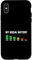 Coque pour iPhone X/XS Connexion sociale de ma batterie sociale