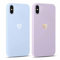 Foonary 2 Stück Handyhülle für iPhone X/iPhone XS 5,8 Hülle Liebe Herz Muster Design Aesthetic Muster Mädchen Case Cover Weich Silikon TPU Stoßfest Schutzhülle für iPhone XS,Blau