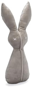 Designed by Lotte Hase Alina, Hundespielzeug, Velvet, Grau, 27x14x6