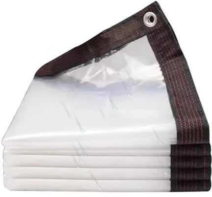 DSFHVBDD Lona Impermeable Transparente Exterior 2x3, Lona de Protección Piscina, Lona de Protección, Lonas ÁNgulo de Envoltura de Refuerzo, para Muebles de Jardín, Granjas