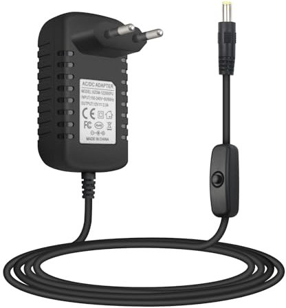 Electronic Piano Ladekabel für Yamaha Keyboard PA-130a PA-130b PA-150b P45 PA-3b PA-3c PA-5d PSR-210 PSR-78 P125 E373 EZ-220 EZ-300 12V Netzteil