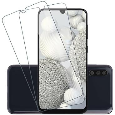 Rcokas [2 Stück für Samsung A50 Panzerglas [9H][Anti-Kratzen] Schutzfolie Folie Displayschutz Screen Protector Samsung Galaxy A50 Schutzglas [HD Displayschutzfolie]