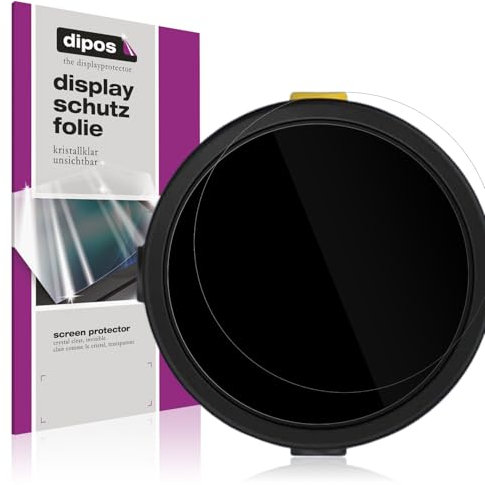 dipos I 2x Schutzfolie klar passend für Beeline Motorrad Navi GPS Folie Displayschutzfolie, Ultra-Dünn, Case-Friendly, Fingerprint-Kompatibel