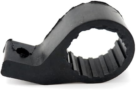 TVAAGHBCBR 4PCS Air Diesel Parking Heater Fuel Pump Mount Bracket Holder Rubber Clamp Shock Absorption Black