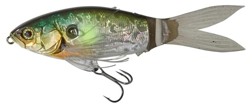 Illex Slick Bait Wobbler 12cm Oberflächenköder Hardbait für Barsch Hecht, schwimmend, seitliche Slide Walking-Aktion, integriertes Rasselsystem, ABS-Flossen, Kunstköder für Süßwasserangeln