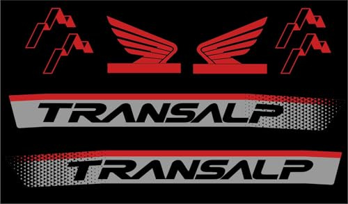 KIT ADESIVI TRANSALP 750 (per moto nera)