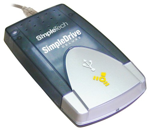 SimpleTech STI-USB2F/60 - Disco Duro portátil SimpleDrive Deluxe USB 2.0/FireWire de 60 GB