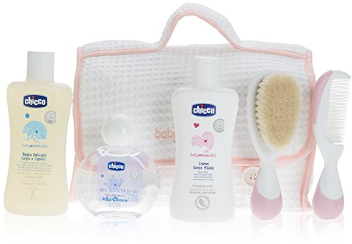 Chicco Set Baby Moments, Beauty All-You-Need Cofanetto Regalo, Bimba, Rosa