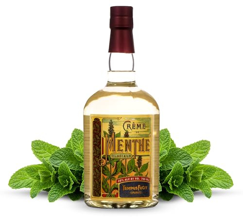 Tempus Fugit Crème de Menthe Glaciale Liqueur, 70cl, 28% ABV, Liqueur Made with Botanicals, Spring Water, Cane Sugar, Peppermint Fresh