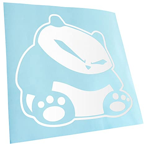 - Autoaufkleber - fieser Panda Aufkleber für Auto, Laptop, Fahrrad, LKW, Motorrad mehrfarbig JDM Decal Racing