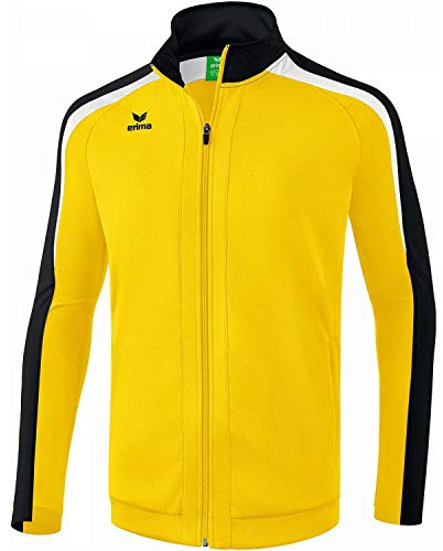Erima Herren Trainingsjacke, Gelb/Schwarz/Weiß, XXL