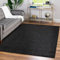Teppium Moderner Kurzflor Teppich Wohnzimmer 300x400 (280 x 370 cm) Anthrazit - Waschbarer Teppich Dichtere, Flauschig, Extra Weich und Einfarbig - für Schlafzimmer, Esszimmer oder Küche