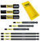 9 x SabreCut SCRK9SL 32mm 89mm 152mm SL5 SL6 SL7 Schlitz magnetische Schlagschrauber Bohrerbits-Set Hochleistung für Dewalt Milwaukee Bosch Makita und weitere