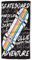 HGOD DESIGNS Skateboard-Poster-Design, 100 % Baumwolle, weiche Badetücher, 38,1 x 76,2 cm