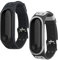 T-BLUER Cinturino compatibile con Xiaomi Mi Band 7, Mi Band 6, cinturino colorato in silicone per Mi Band 7 6 5, con chiusure Fascia fitness adatta a tutte le dimensioni, senza tracker incluso
