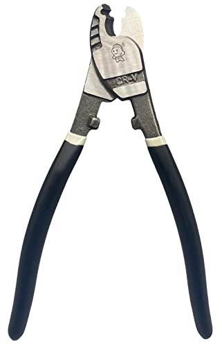 BOOSDEN Coupe-câble robuste de 20,3 cm – Pince à levier élevé pour aluminium, fil, câble de communication