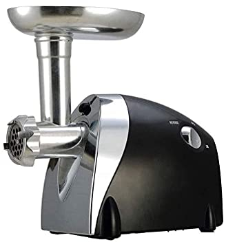 SMSOM Electric Meat Grinder, Meat Mincer Sausage Stuffer with Stainless Steel Blade, 600W Meat Grinder Machine with 3 Grinding Plates, Sausage Kubbe Kit Sets