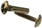 Brass M4 (31mm - 40mm) Cupboard Joining Bolts Furniture Connecting Screws Bolts M4 Kitchen Cabinet Carcase Connectors (Pack of 10)
