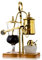 Cafetière Siphon, Belgique Belge Royal Family Balance Siphon Cafetière, Design classique et élégant, Or