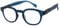 JOOX Vintage Lesebrille mit Federscharnieren, Blau Lesehilfe für Damen und Herren,Blaulichtfilter Leser