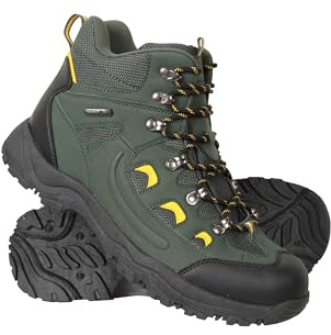 Mountain Warehouse Adventurer Mens Waterproof Boots Green 12