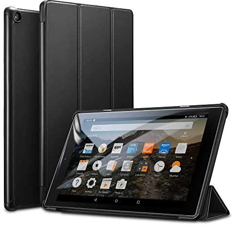 BNBUKLTD Compatible with A m a z o n F i r e HD 10 2019/2021/Plus 9Th/11Th Gen Case Premium Smart Book Stand Cover (Amazon Fire HD 10 (2019))