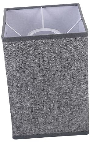 VILLCASE Lampenschirm Aus Leinen Lampenschirme Quadratischer Lampenschirm Lampenschirm Aus Stoff Quadratischer Lampenschirm Aus Stoff Lamparas Hängelampenschirm Quadratische