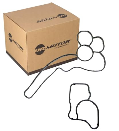 DR.MOTOR AUTOMOTIVE DRM01399 Dichtungssatz Ölkühler Kompatibel mit BMW 3 Touring E91 11428511980 11428580682