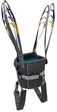 Patient Lift Sling Walking Standing Aids for Elderly Standing Walking Aids Toileting Hoist Sling Patient Lift Slings Transfer Belt Strap Rehabilitate Training Patient Lift Slings Belt M